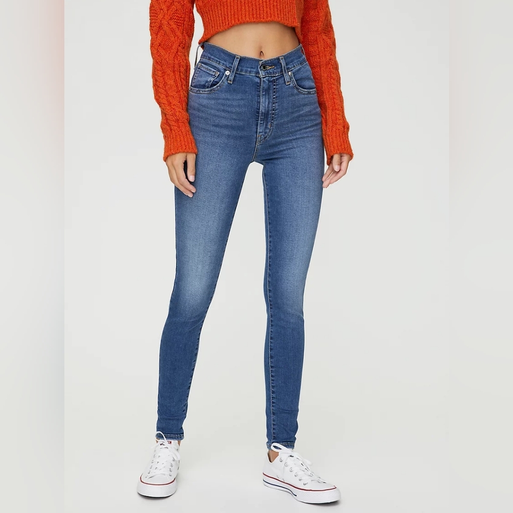 Levis Aritzia Mile High Super Skinny Jeans 29